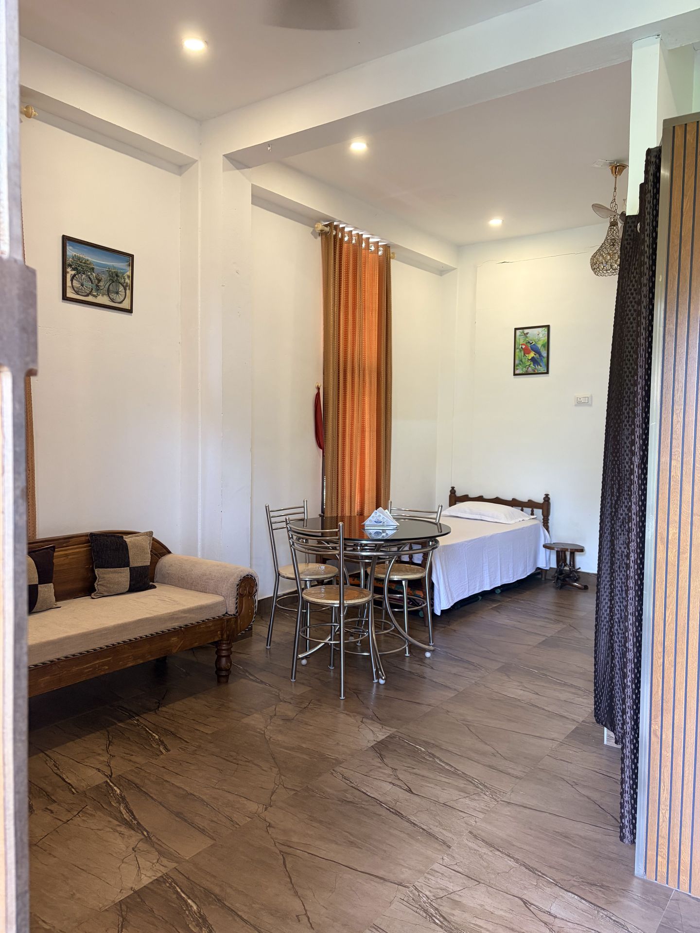 Thushara Homestay open living space